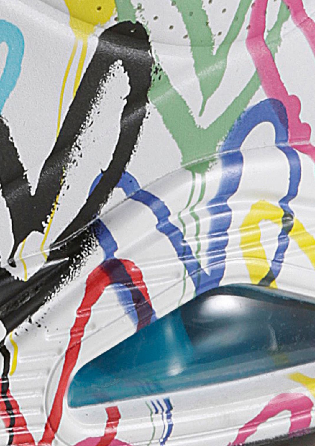 Skechers Wedgesneaker »UNO-SPREAD THE LOVE«  Freizeitschuh, Halbschuh, Schnürschuh mit coolem Graffiti-Print