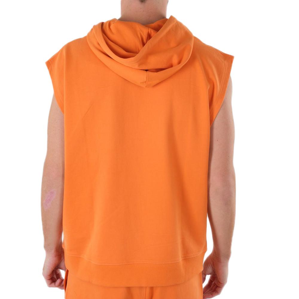 Deeluxe Sweat Manches Courtes Orange Homme Deeluxe Disco