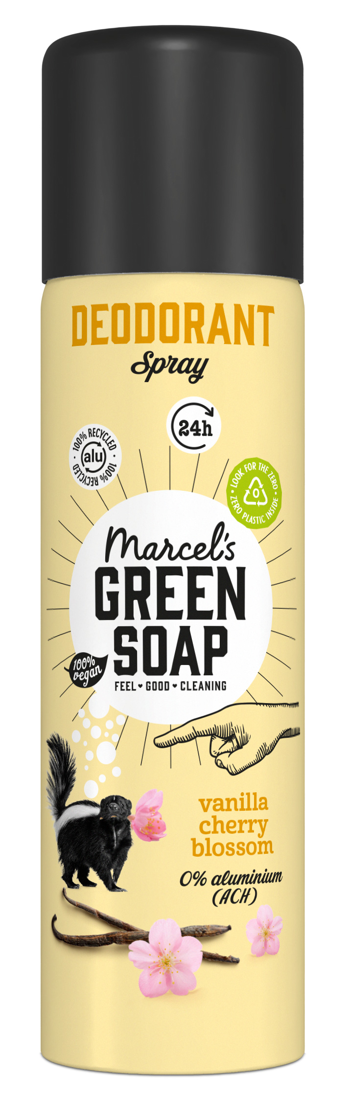 Marcel’s Green Soap Deospray Vanilla Cherryblossom (150 ml)