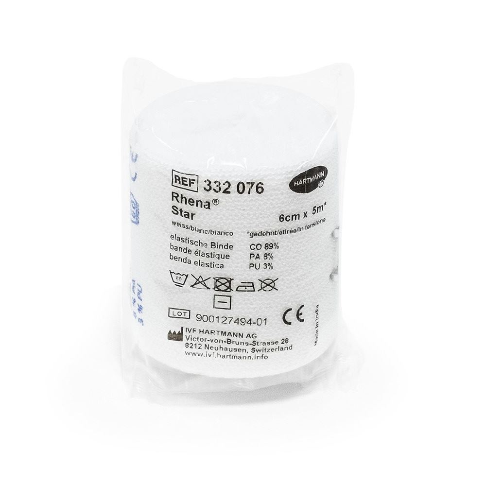 Rhena Star Elastische Binde<br>1 Stück, 6cmx5m, cellophan