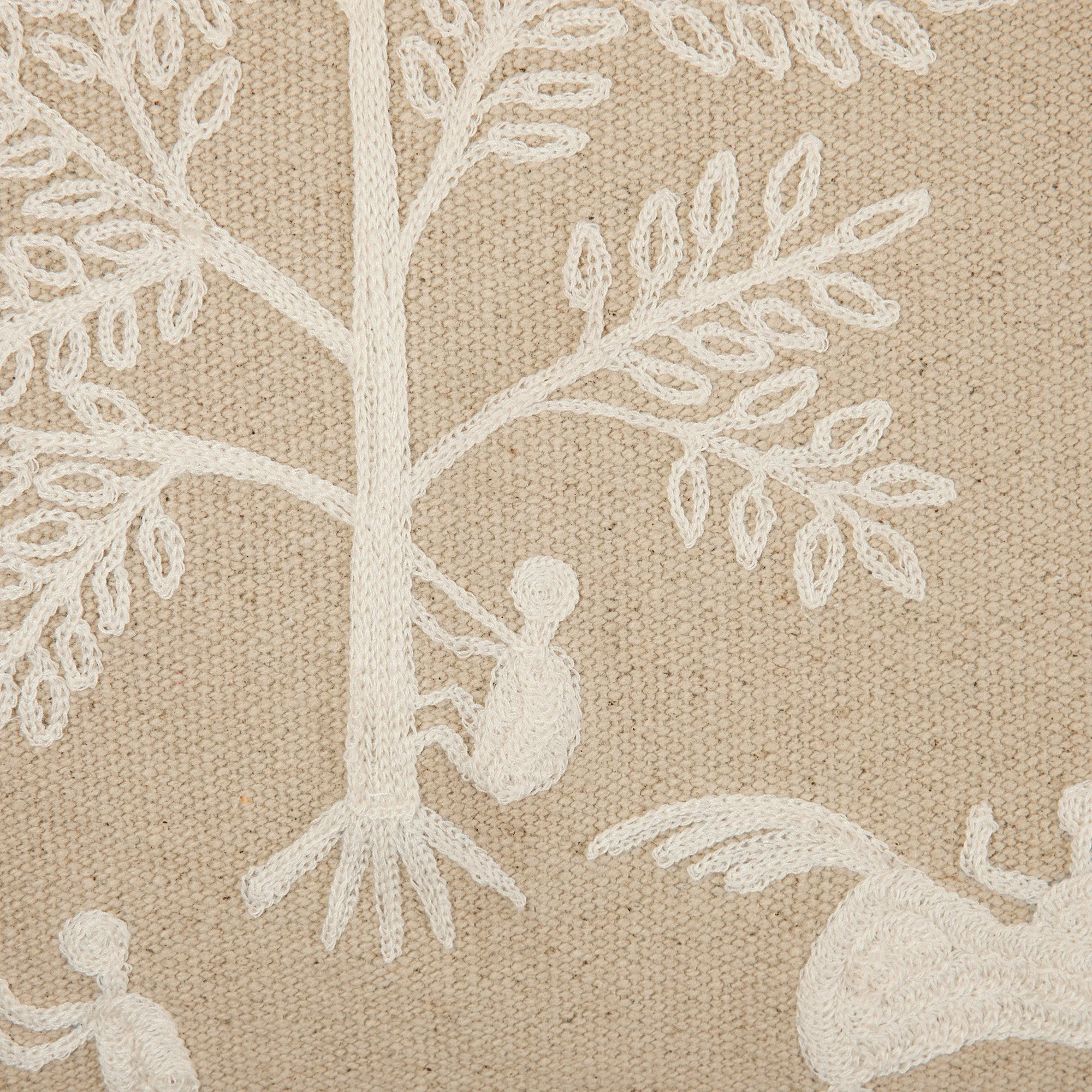WARLI - Housse de coussin | Beige
