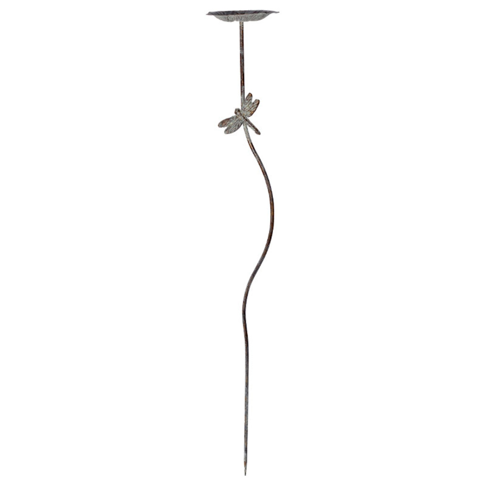 Mangeoire oiseaux déco libellule 14x105cm
