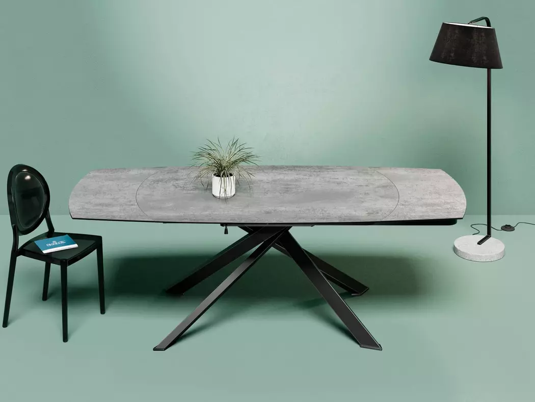 Esstisch mit Auszug Grande Kheops 160/240x100 cm
