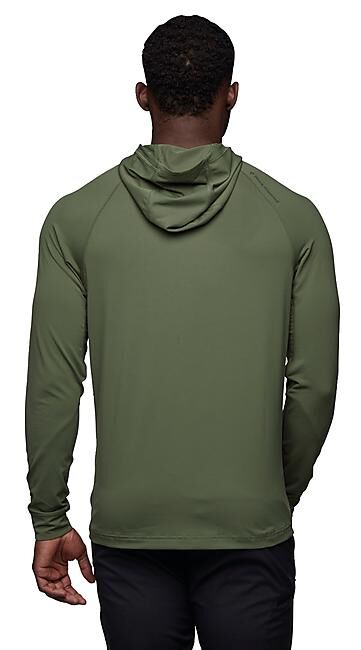 BLACK DIAMOND - T-SHIRT A CAPUCHE ML M ALPENGLOW HOODY