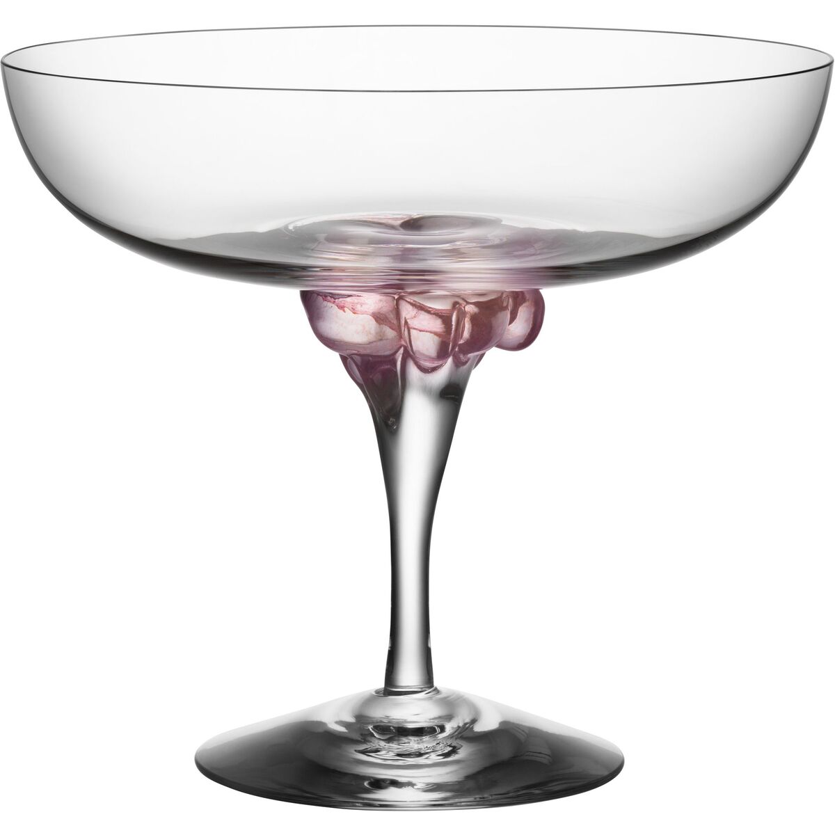 Sugar Dandy Coupe Glass 32 cl Rosa
