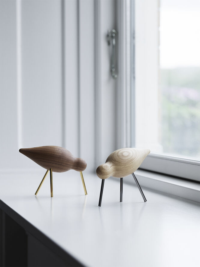 Normann Copenhagen Shorebird lille sort Black