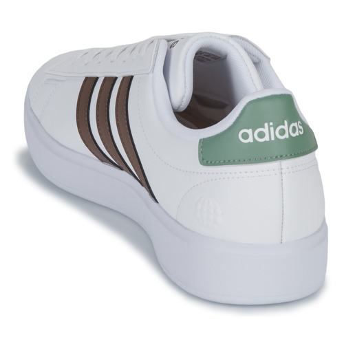 Adidas Sportswear - GRAND COURT 2.0 - Blanc / Marron