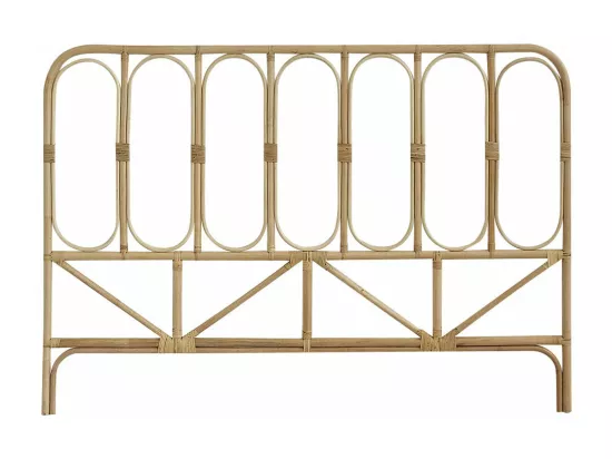 Tête de lit en rotin naturel 160 cm