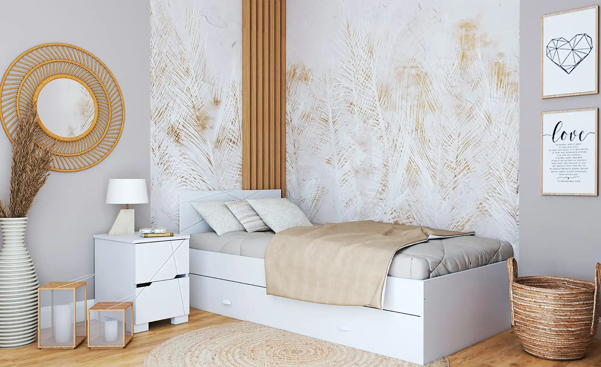 Bett X White