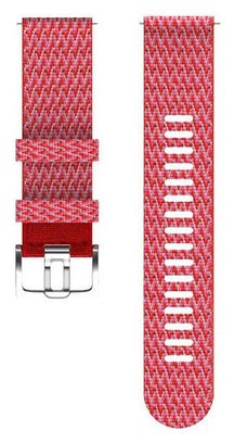 Bracelet tissu Polar 22 Mm Rouge