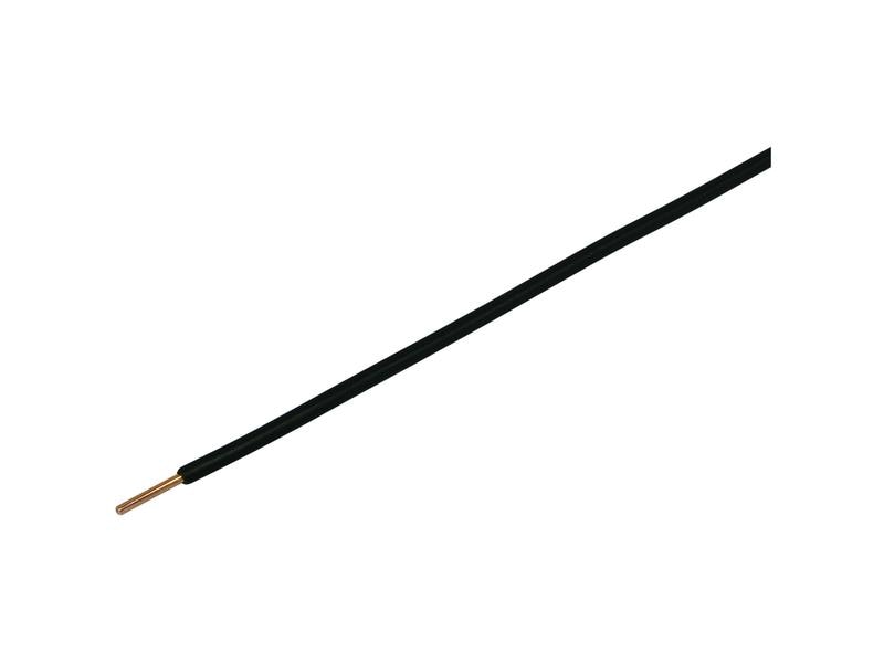 STEFFEN T-Draht 1.5 mm², 20 m Schwarz Installationskabel