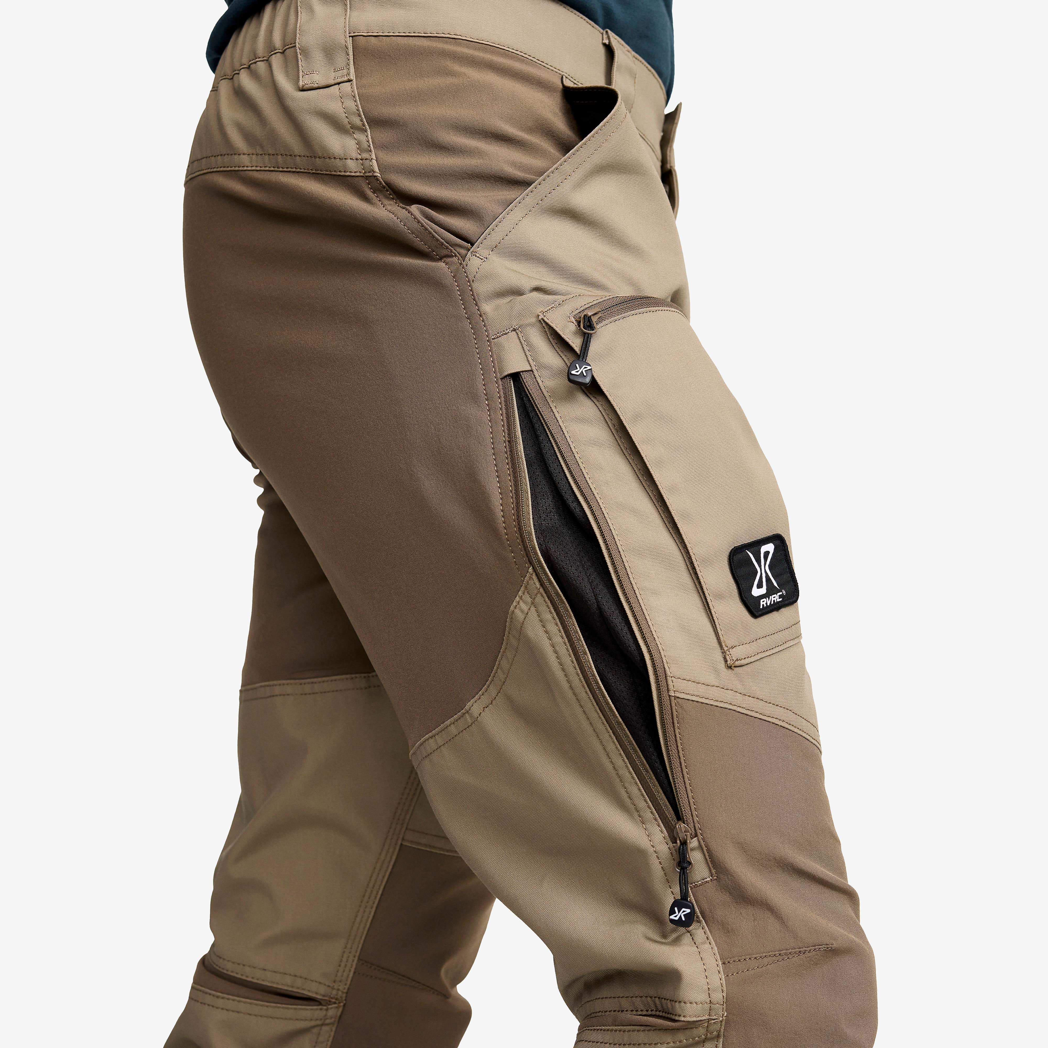 Nordwand Pro Pants Herre Brindle/Chocolate chip