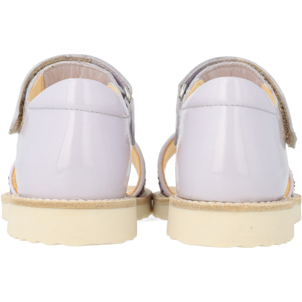 Køb Angulus Lilac/Pastel Multi Glitter Laksandal Med Funklende Glitterdetalje