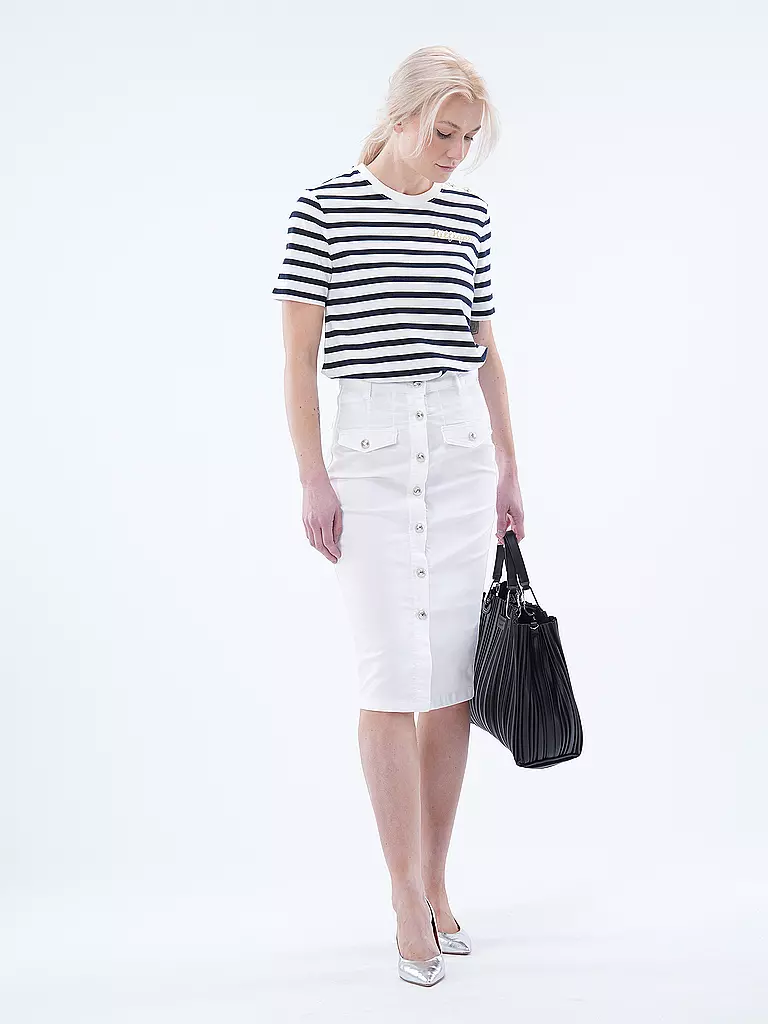 LIU JO Jeansrock weiss