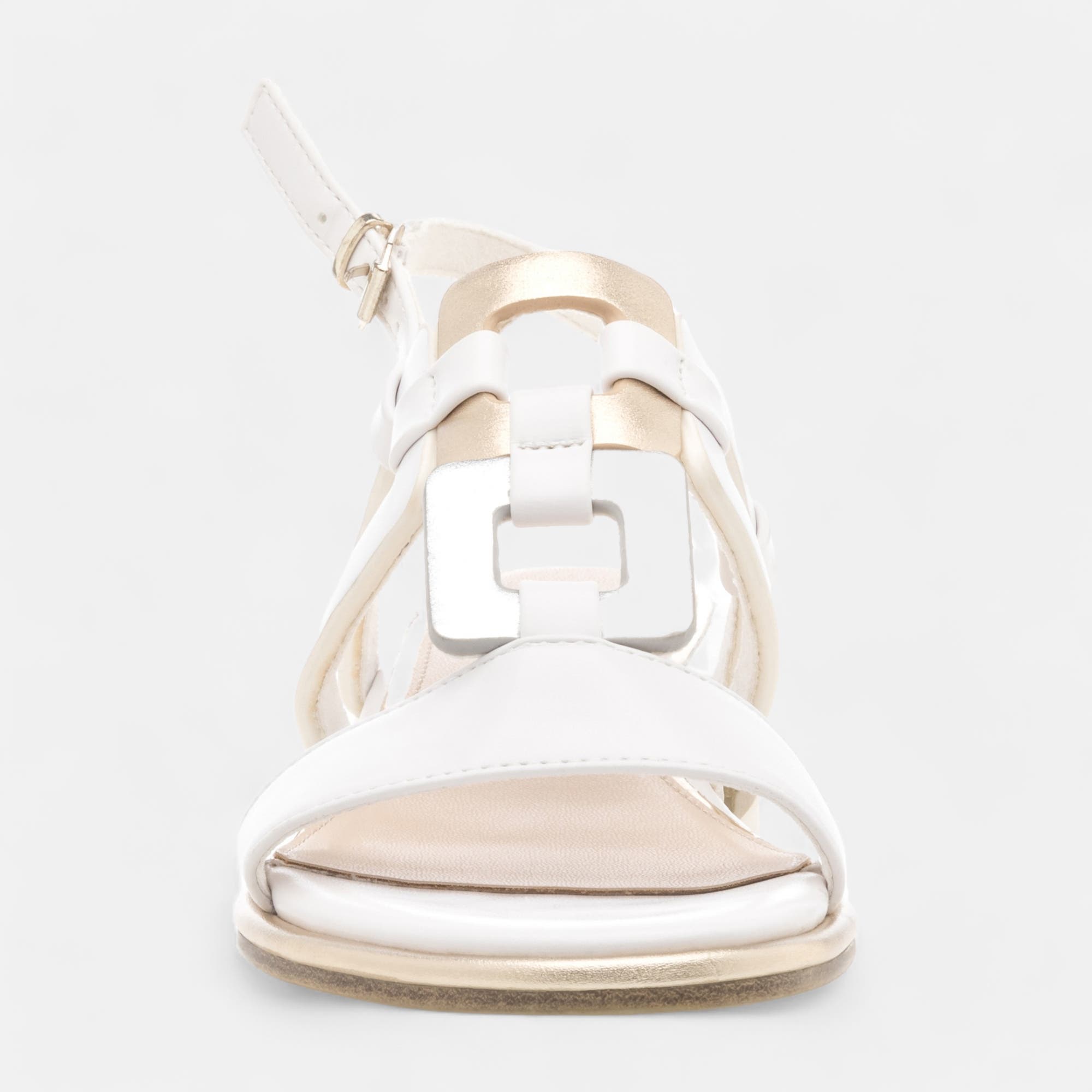 Nu-pieds Femme blanc