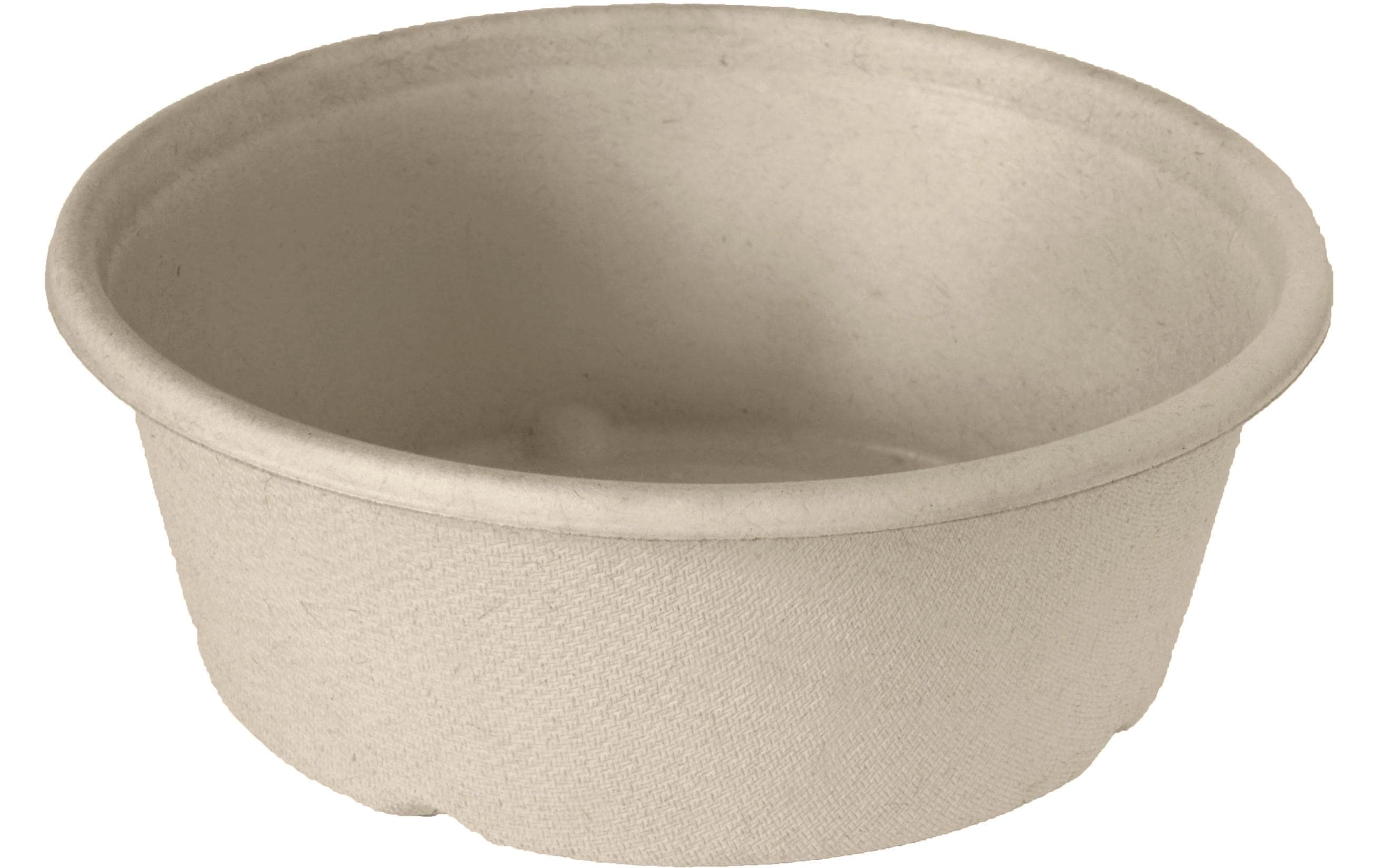 Einweg-Schale Classic 1200 ml Braun ungeteilt, 40 StückBagasse Schale