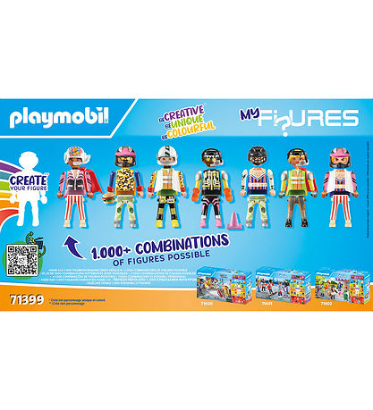 Playmobil Stuntshow - My Figures: Stuntshow - 71399 - 74 Teile