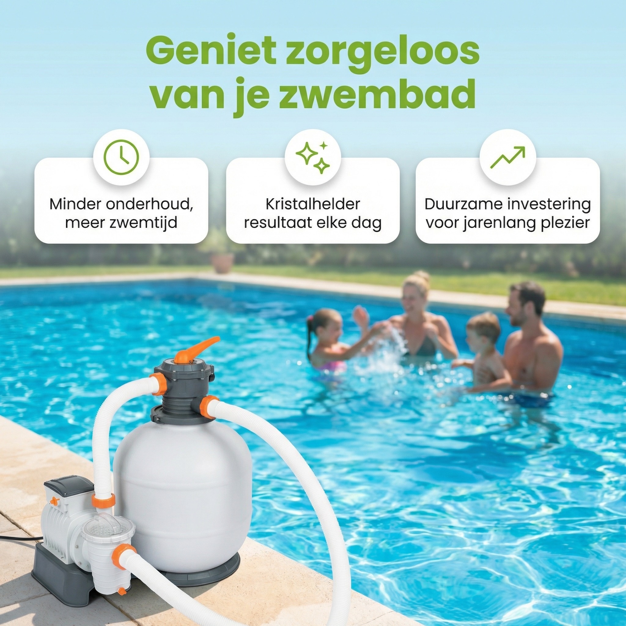 Bestway 8.327 l/u zandfilterpomp