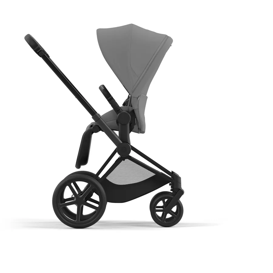 cybex PLATINUM Kombikinderwagen New Priam Priam Matt Black Mirage Grey