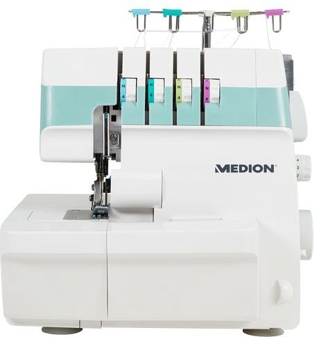 MEDION - SO90 - Overlock Naaimachine - Turquoise - 90 Watt - LED-lampje - MD19169