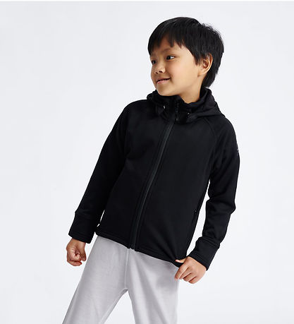 Isbjørn Of Sweden Softshelljakke m. Fleece - Panda - Sort