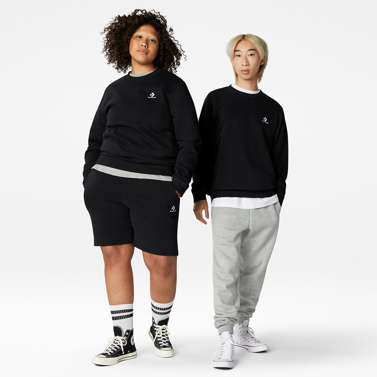 CONVERSE<br>Suéter de gola redonda
