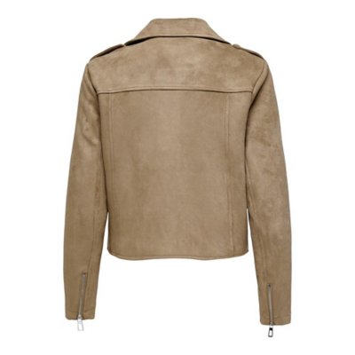 Veste femme Onlscootie Faux Suede Biker ONLY