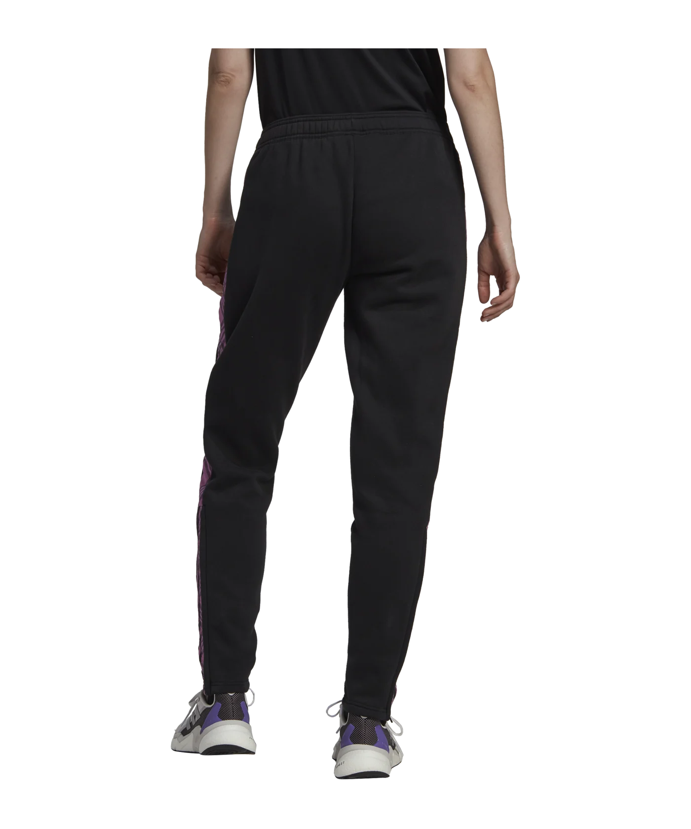 adidas Tiro Trainingshose Damen Schwarz Lila