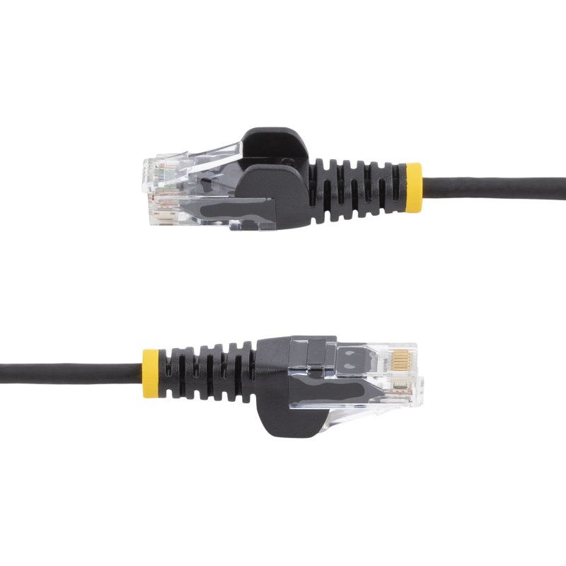 StarTech.com N6PAT150CMBKS câble de réseau Noir 1,5 m Cat6 U/UTP (UTP)