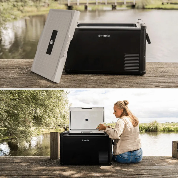 Glacière 60L à compression 12/24V et 230V MESTIC MCCP-60 AC/DC