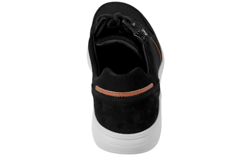 NEW FEET SKO I SORT TEKSTIL OG MESH