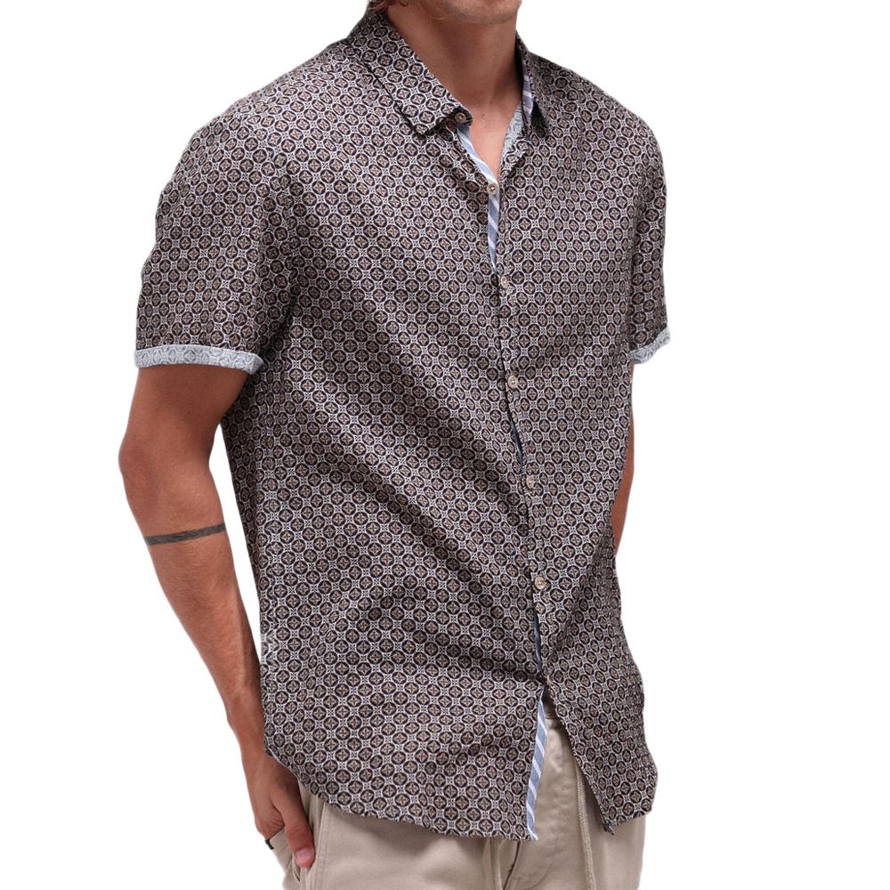 Teddy Smith Chemisette Manches Courtes Marine Homme Teddy Smith Dieter