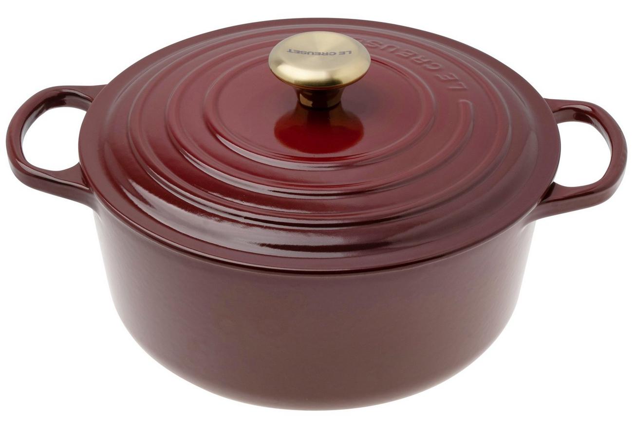 Le Creuset Signature 21177269494441 Garnet, braadpan/cocotte, 26 cm, 5,3L