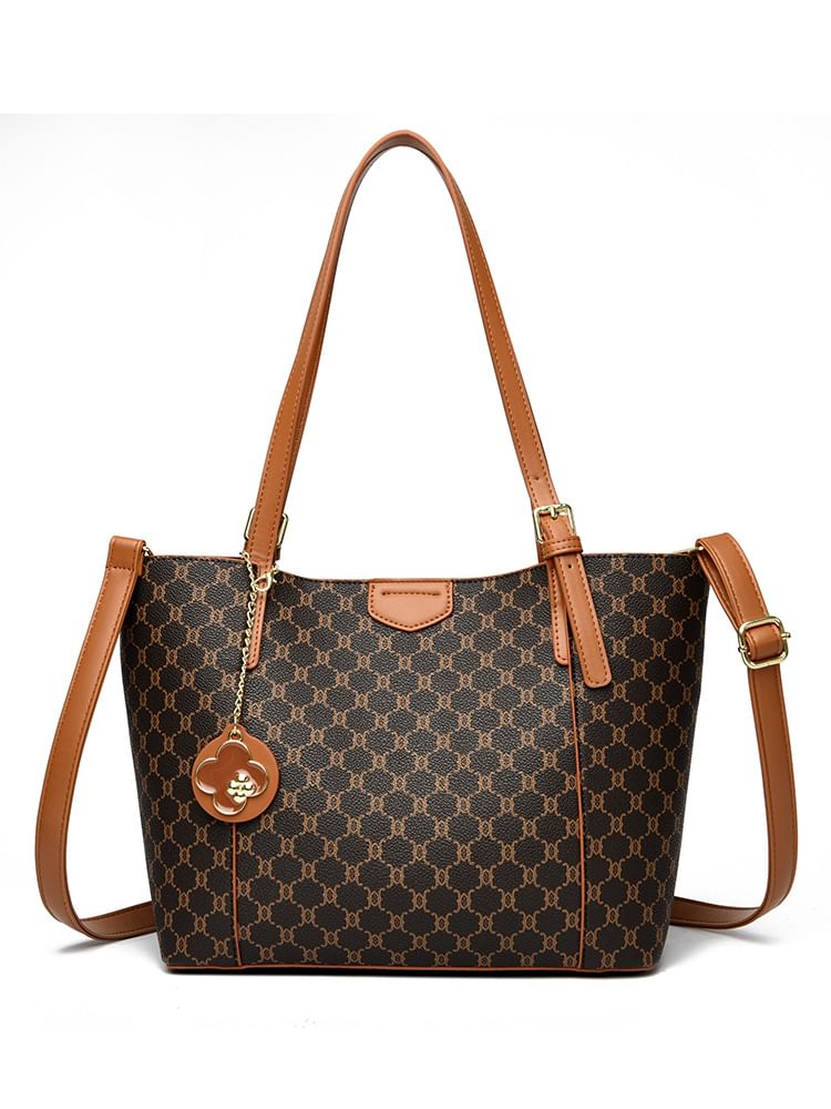 Mayanne - Tas van kunstleer met patroon