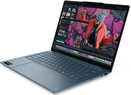 Lenovo Yoga Slim 7 - Laptop - Tidal Teal - 14 inch - 2.8K WUXGA OLED-display - AMD Ryzen AI 5 340 - 16GB RAM - 512GB SSD