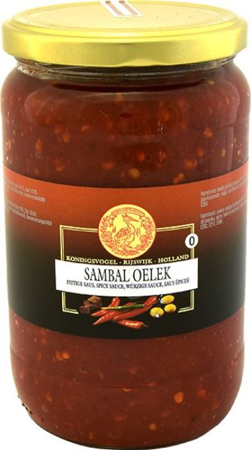Koningsvogel Sambal Oelek 720g