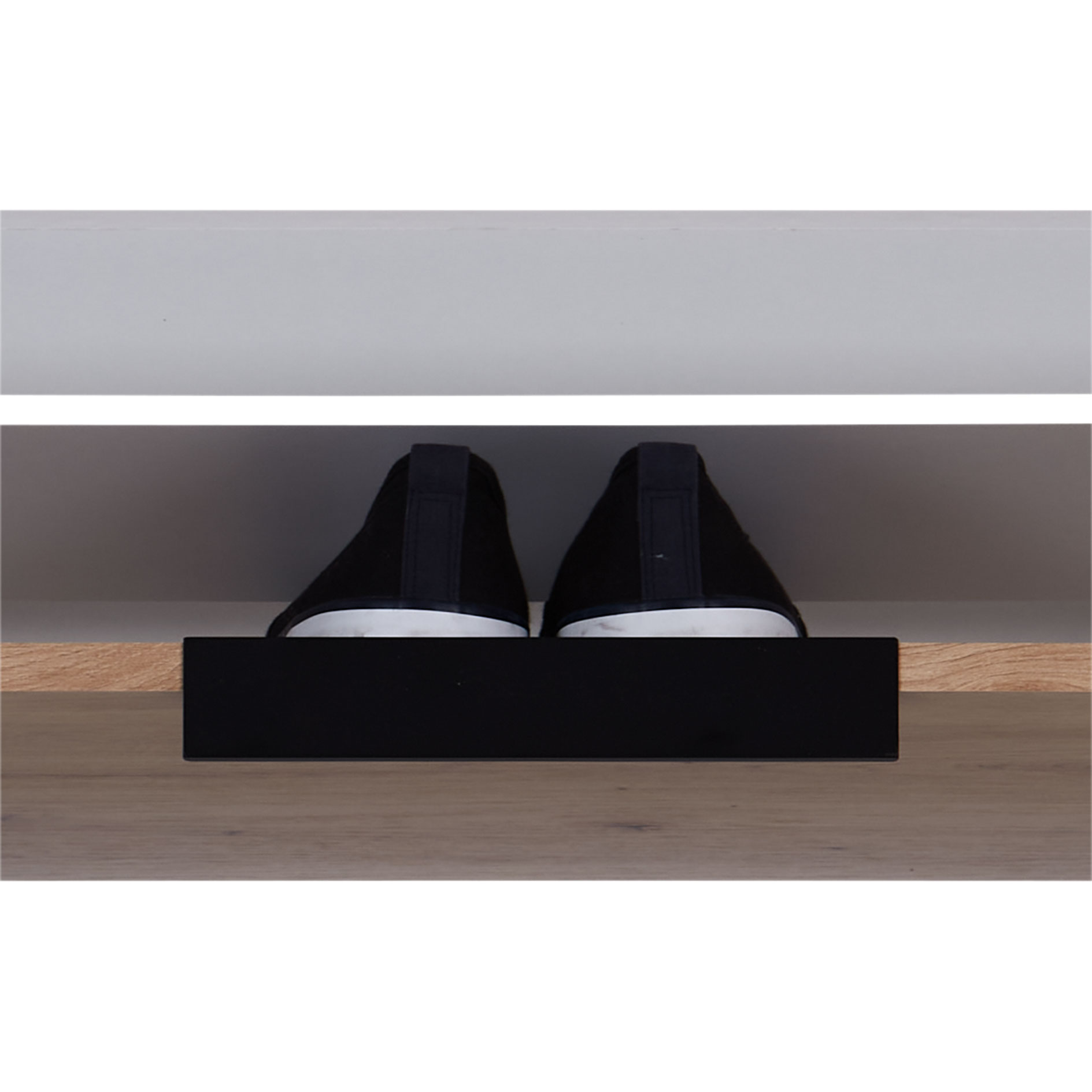 Schuhkipper - anthrazit - Artisan Eiche - 103 cm hoch