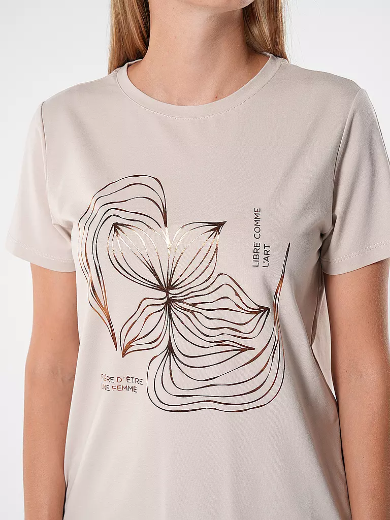 COMMA T-Shirt beige