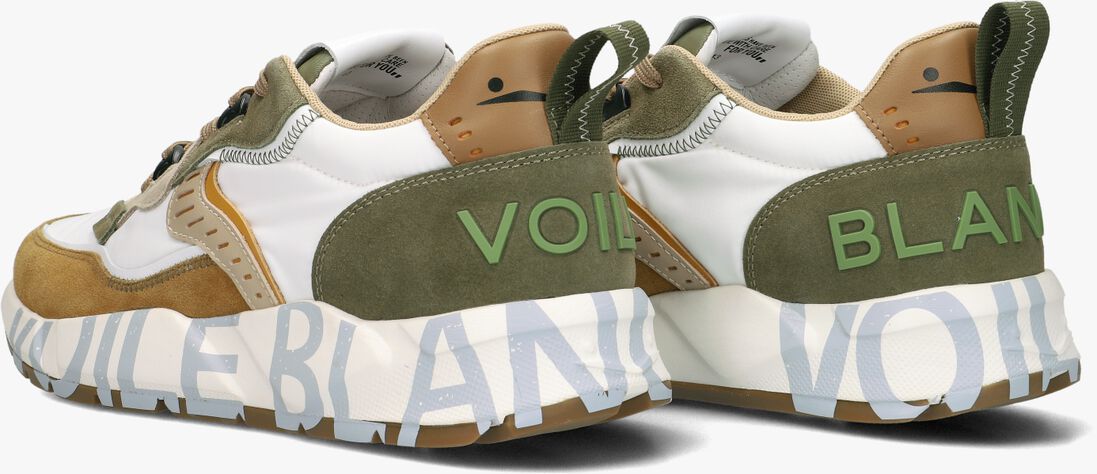 VOILE BLANCHE beige voile blanche lage sneakers club01