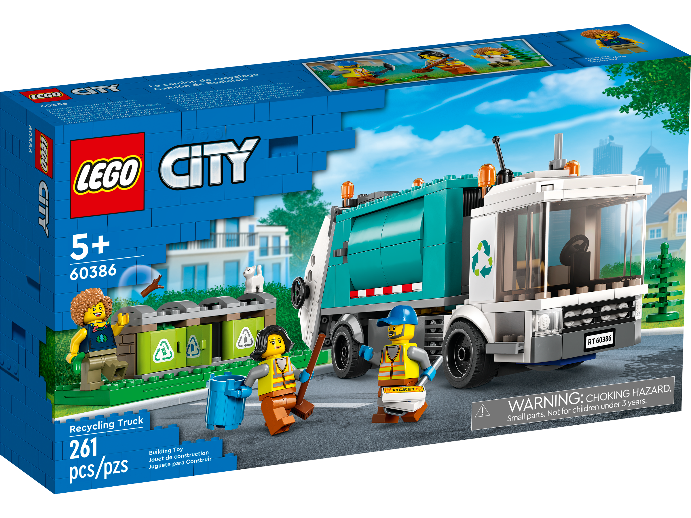 Caminhão de reciclagem 60386