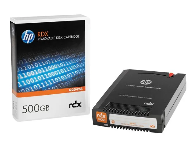 HPE RDX - RDX-kassette - 500 GB / 1 TB - for ProLiant MicroServer Gen10; Imation RDX Removable Hard Disk Storage System
