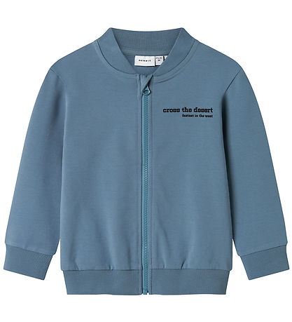 Name It Sweat Cardigan - NmmHekar - Blue Mirage