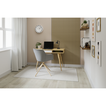 Lattenwand MDF Decowall Essential natuur eiken 260 x 30 cm (2 stuks) 1.56 m2
