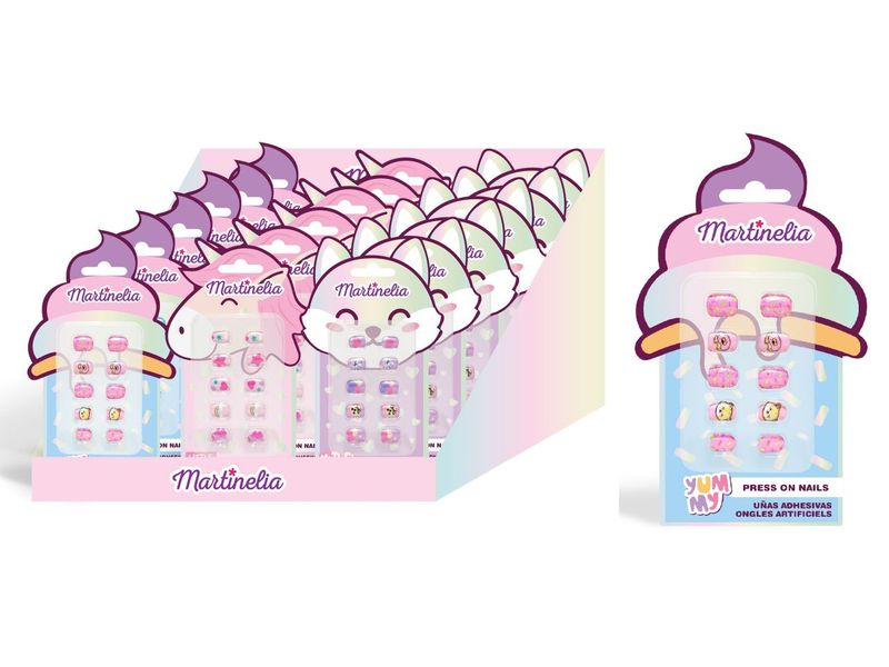 Martinelia Nagelset World Fake Nails assortiert Kosmetik-Spielzeug