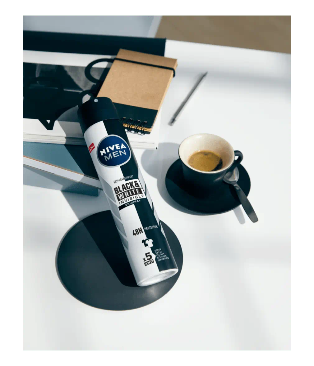 DÉODORANT ANTI-TRANSPIRANT HOMME SPRAY BLACK&WHITE ORIGINAL