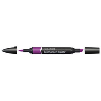 BrushMarker - Stylo pinceau et marqueur - prune