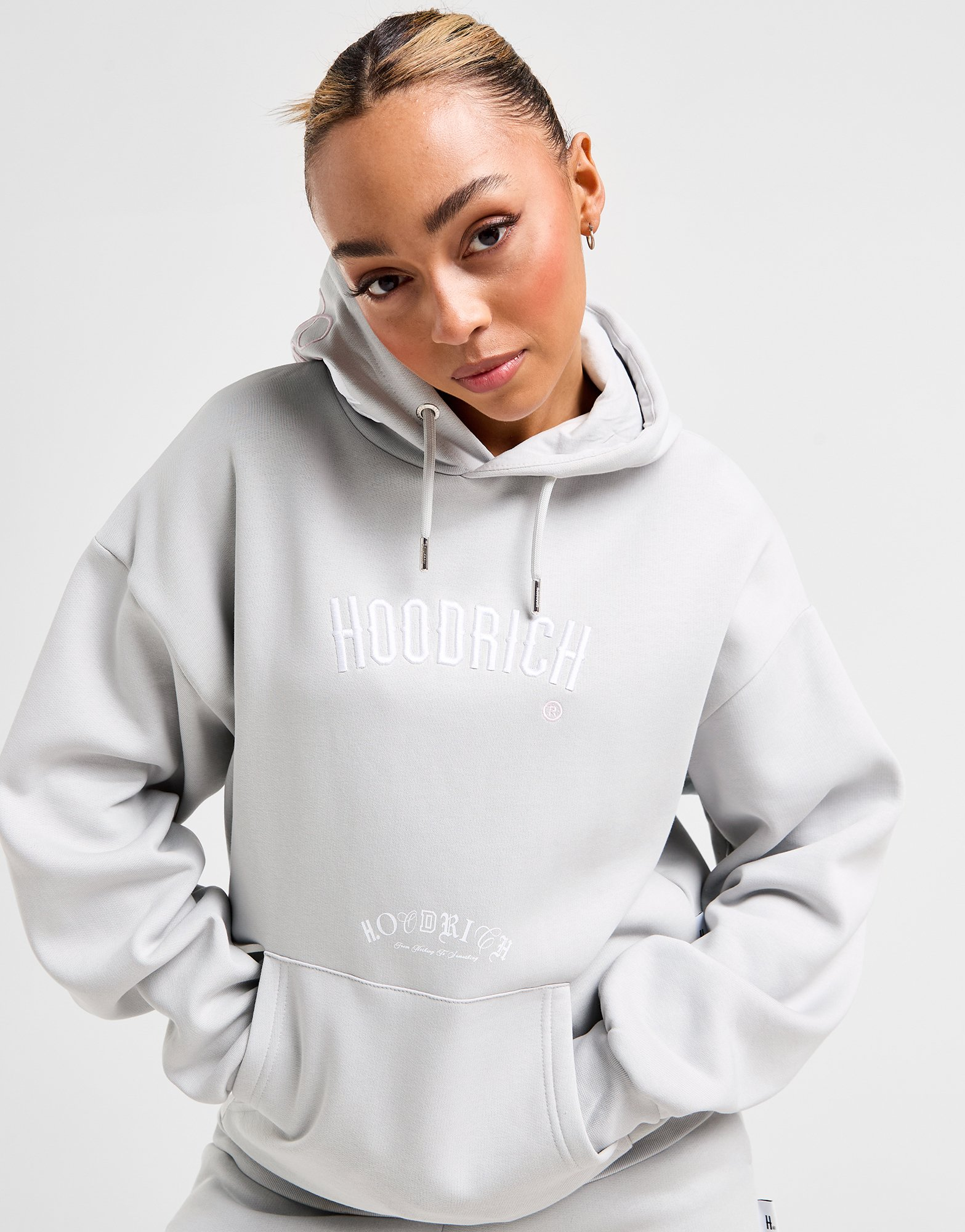 Hoodrich Sweat à Capuche Calor Boyfriend Femme