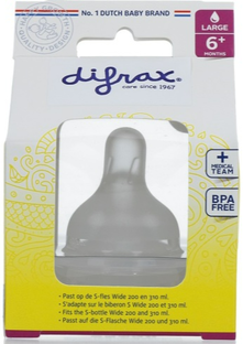 Difrax Flessenspeen Wide Large 2ST