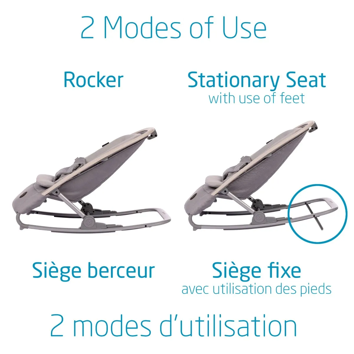 Maxi-cosi Siège Berçant Kori - Cascade Gris