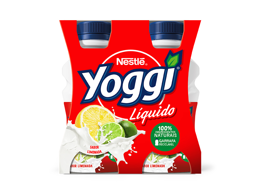IOGURTE YOGGI LÍQUIDO LIMONADA 4X160G